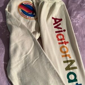 Women’s aviator nation - bright yellow - sweatpants